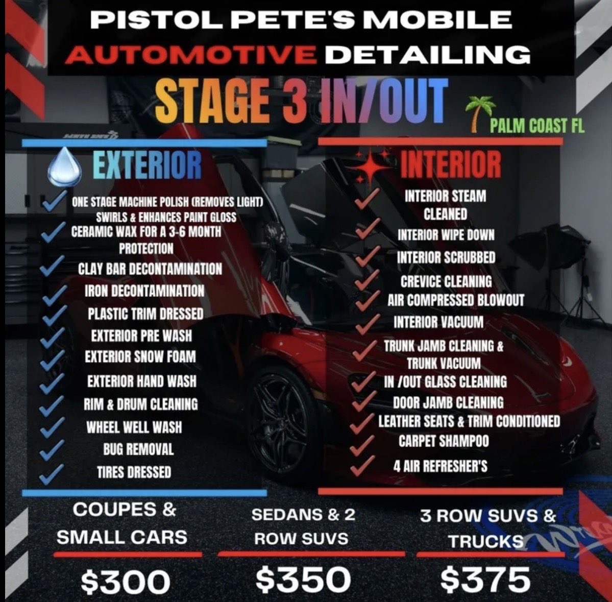 Stage 3 Premium Detail - Pistol Pete's Mobile Detailing Palm Coast FL